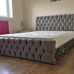 For more details WhatsApp at +44 7424 461134

🎨Comes in wide range of colours & Fabrics
Available Sizes 📐
Single, Small Double, Double, Kingsize & Superking Size

All types of Upgraded mattresses available

✅Mattress optional
✅ FREE Delivery now Available
✅Ottoman box available
✅Drawers (Optional)
✅ Includes slats & solid base
✅Cash on Delivery Accepted
✅Nationwide Delivery Available (T&C Apply)

If this looks like next dream bed then get in touch with us🌠

Shop this luxury bed frame for the most reasonable and honest prices💥