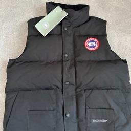Brand new Canada Goose gilet/vest, never worn and comes with tags