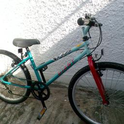 Teenage bike made by GIANT 6 speed - soldi reliable bike.
Used but very good condition - cost over £200 selling for just £45 pick up in Edmonton N9 - suit from age 11 to about 17 years old - or suit a lady or shorter person 07802787101