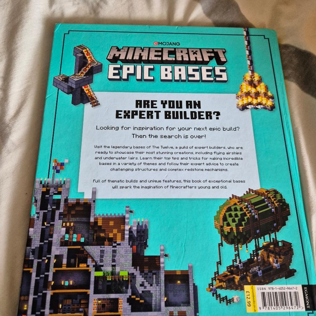 Minecraft epic bases book damage to the side as seen in pic.