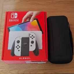 Looking to sell my Nintendo Switch OLED, only used a few times and mostly within docked mode so in near mint condition.

Comes boxed with all original cables, controller and dock

I'm selling with a third party hardshell carry case, 2 additional third party joycons, and 2x of the highest rated games on the platform, Zelda TOTK and Mario Kart 8 Deluxe