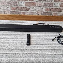 Sony Soundbar

120 watts

like new. recently upgraded so no longer needed.

comes with optic cable as well