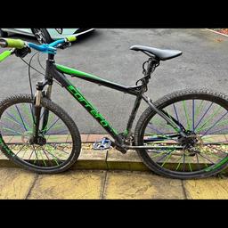 Carrera hellcat ltd 
29” wheel 
20” frame 
Just had all new brakes 
Custom wake comp series a16061 bars 
SMS pedals 
Bikes spot on rides great 
£180 Ono 
Collection s25 Dinnington
