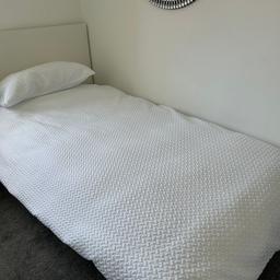 Ikea malm  bed comes with new mattress never been used vgc 