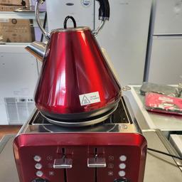 Set of 4 Slice Toaster and 1.7 Litre Kettle Available for Sale, Red Colour, £50 

BOLTON HOME APPLIANCES 

4Wadsworth Industrial Park, Bridgeman Street 
104 High St, Bolton BL3 6SR
Unit 3                         
next to shining star nursery and front of cater choice 
07887421883
We open Monday to Saturday 9 till 6
Sunday 10 till 2