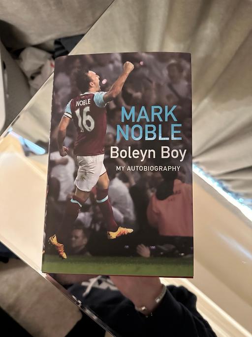 Buy & Sell Essex Southend-on-Sea - Photos for Mark Noble signed autobiography West Ham