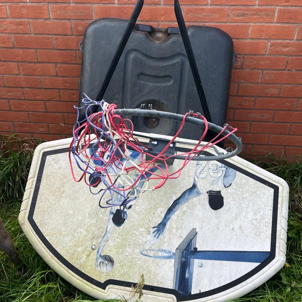 Basketball hoop, used but still life in it. All taken apart just the long pole left together. Collection only from DY8 open to offers!