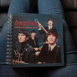 The Beatles Address & Birthday Book. There are lots of great pictures of the Beatles in this book. There are lots of pages for birthdays and addresses.  £5
Collection from Halesowen B63 
Please don't ask me to hold as too many no-shows