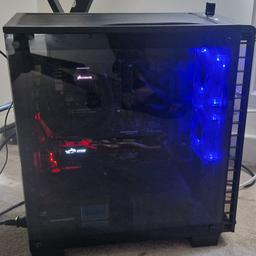 Water cooled Gaming PC with Acer Nitro Monitor

Intel(R) Core(TM) i5-4690K CPU @
3.50GHz
 RAM 16 GB
Operating System Windows 10
 Video Card NVIDIA GeForce GTX 970
2 Drives first 100gb and second 1T
Gaming wireless mouse and keyboard got wired one as well
Turtle Beach Headset