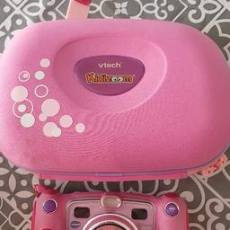 Vtech Pink Kidizoom Camera 📷 and Case

Fully working

Camera comes with Case.
Handle of Case is missing but Case still perfectly usable 

Would like £15

Collect wickford ss12 area