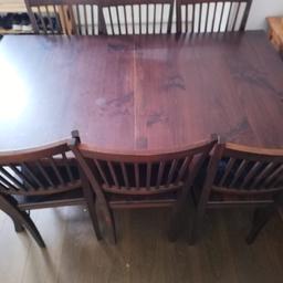 Hello,



We have purchased a new table and chair set to go with the new furniture in the dining room and therefore this is going at a bargain of £80. 
Please contact me if you have any questions