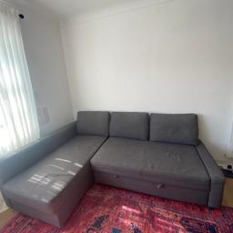 Used Ikea storage sofa bed, had it for 8 years. Collection only from L17 8TS. Dismantles into 6 pieces, the longest being about 200cm (it will be dismantled for collection). Dimensions in the photo.