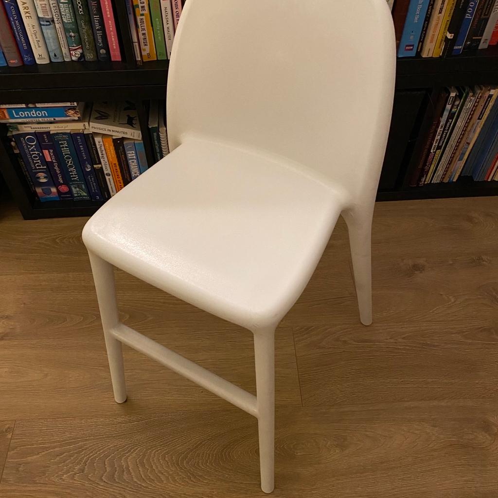 Ikea Urban junior chair in very good condition. Selling as daughter has outgrown it now. Great for 2-5 year olds. Higher than a regular chair, see dimensions in photos. Collection only from L17 8TS