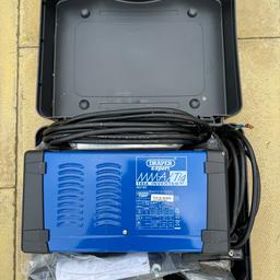 Unused Draper Expert MMA / TIG Welder in case - unused

To be collected from Bedale North Yorkshire 