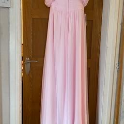 Never been worn blushed pink prom or bridesmaid dress