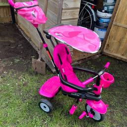 Lovely little flamingo trike not used much so in good condition may need a clean down as it’s  in shed
Collection for himley wombourne