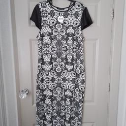 ladies new dress black and white streachy collection Brierley hill