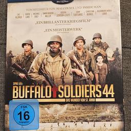 Verkaufe  hier folgende **top/Sehr gut**erhaltene Bluray  vom Film

Buffalo Soldiers 44

Festpreis!!!!!!