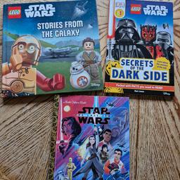 Selection of star wars books in a good condition and from a smoke free home. Collection from kingsway area De22