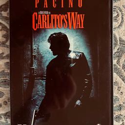 DVD „Carlito’s Way“ mit Al Pacino, Sean Penn, FSK ab 16 Jahren, Sprachen: Deutsch/Englisch

Privatverkauf ohne Gewährleistung
Tierfreier Nichtraucherhaushalt
Versandkosten zuzüglich

#carlitosway #dvd #kinofilm #action #alpacino #seanpenn