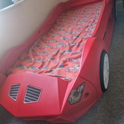 Only used 5 times so in for sleepovers so immaculate condition. Toddler/junior bed size. Includes cot/toddler bed size mattress. Can even throw in the Disney cars duvet cover too but this is single size and no pillowcase to go with it.The sticker on the front is slightly damaged on the corner but can be seen on the picture. Can dismantle but will need collected. £150 ono