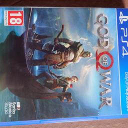 God of War

Excellent Condition

Only played once

Sensible offers will be considered

MORE PS4 GAMES AVAILABLE, PLEASE ASK FOR MORE DETAILS!!!