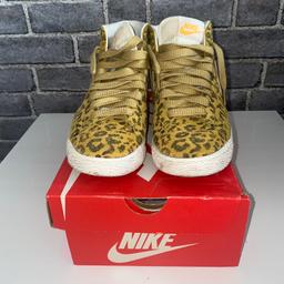 Worn 
Still in good condition
Box included
💥Limited edition💥 
Leopard print / Gold 
Size 4.5 eur 38 cm24