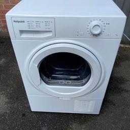 Hotpoint Condenser dryer , 180 min timer , good condition , full working order , located in Chorley ,Lancashire , can deliver locally for fuel . £130 Ono
