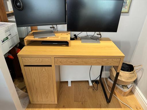 Buy & Sell West London White City - West London - Photos for Micke oak effect desk