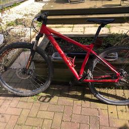 Carrera hellcat limited edition 29 inch frame back tyre needs pumping up but other then that bike is working fine open to offers