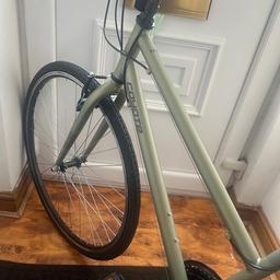 Brand new Coyote Prima Ladies Trapeze Hybrid Bicycle, 700c Wheel, 18 Speed

I am open to offers