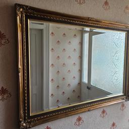X3 vintage bordered mirrors, very good condition