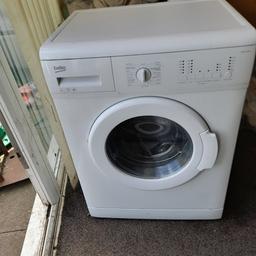 nice 6kg washing machine works perfect comes complete with pipe
collection b33
deliver for fuel