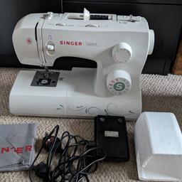 Description
The Singer 3321 Sewing Machine is the perfect machine for beginners. With automatic needle threader, quick and easy threading and top drop-in bobbin system, set-up is so simple and frustration free. 

https://www.singermachines.co.uk/sewingmachines/beginners-range/singer-talent-3321.html

Collection Only!!