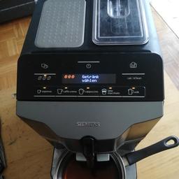 Zum verkaufen Kaffeevollautomat Siemens.Funktioniert einwandfrei ,regelmäsig entkalken.viele programe möglich.selsbstspülung vor und nach dem abschaltung.automatische abschaltung für:15 min.30,min.1-2-3-4 stunde.