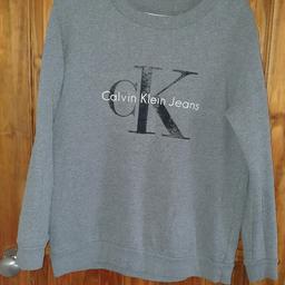 Women's Calvin Klein sweatshirt in very good condition. From a smoke and pet free home. Collection only