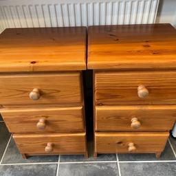 X 2 bedside tables collect peacehaven