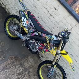 Very well looked after RMZ 250 2015
‼️£1900 takes it today‼️

Has a fortune spent on it in upgrades
Yoshimura exhaust
All the apico trick bits
New casing covers
Had a rebuild no more than 30 hours ago
Upgraded yellow rims
Hot start
Acerbid hand guards
New break pads front and back
Starts up first kick
Loads of compression
Bike lifts in every gear

£2350 or best offer takes it today
Relisted due to time wasters don’t ask for the bike if your not interested in buying it
