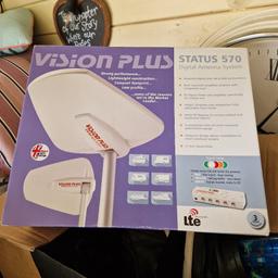 vision plus 570 areal new never opened didn't get round to fitting
 to my old caravan so no longer needed