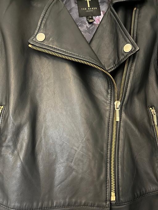 Buy & Sell West Yorkshire Leeds - Photos for Ted Baker Blake leather jacket size 2/uk 10