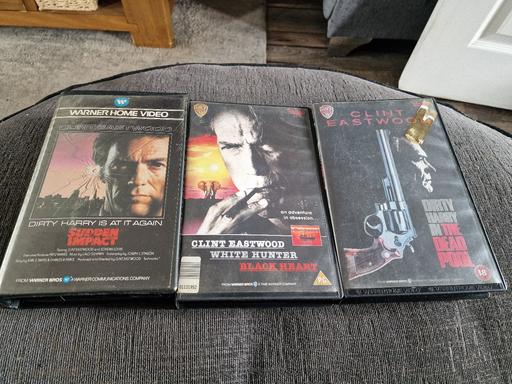 Buy & Sell West Northamptonshire Dallington - West Northamptonshire - Photos for 3x Clint Eastwood Ex Rental Vhs Movies