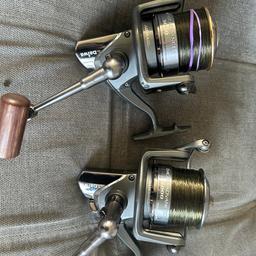 Hi I’m selling this pair of diawa emcast fishing reels £35 each collection only thanks