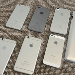iPhones x8 from house clearance collection only various phones 10 each or all 8 for 50