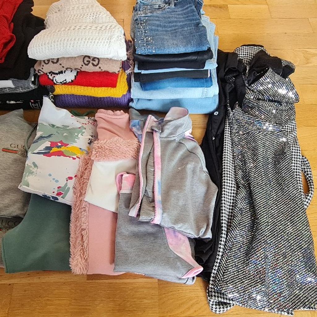 Mädchenbekleidung
Hosen... Pullover...Jogger...Kleider... siehe Foto
Nichtraucherhaushalt
ca.36 Teile
Abholung in Hall in Tirol