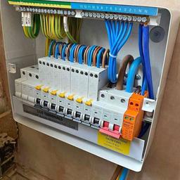 socket.switch.Light
- Full consumer unit upgrades 
- Full or partial house rewires 
- Cooker hardwire
- Lights
- Bathroom extractor fan install 
- Garage / outhouse wiring 
- Additional socket installs 
- Alarms / smoke detectors 
- Outdoor lighting 

FREE QUOTES 
No job too small 
Message me for more information.