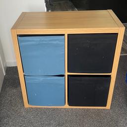 Bought from Ikea can be used with or without the incerts. 

Is used unit good condition inserts ok. 

Collection please.