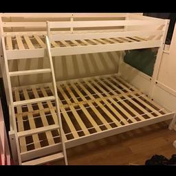 Triple bunk bed for sale in good working order. Selling due to downsize room. Dismantle and ready to go. Come with fitting instruction