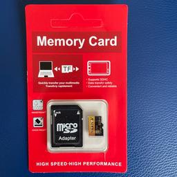 VENDO Scheda di memoria Micro SD SONY 1TB 1024 GB + Adattatore NUOVA ancora imballata