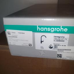 hansgrohe chrome Talis basin mixer BNWT  unused too big for sink it was bought for and non returnable paid 375.00 imported from Germany
