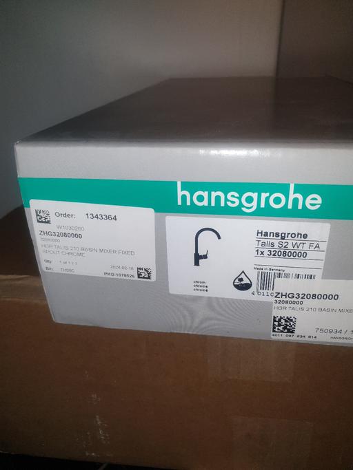 Buy & Sell South West London Parsons Green - South West London - Photos for hansgrohe chrome Talis basin mixer BNWT